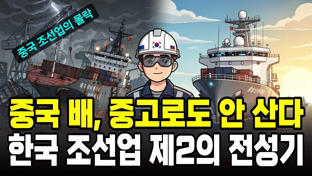 370척 믿고 까불던 시진핑의 처참한 몰락, 미 해군이 한국 조선소로 달려온 진짜 이유