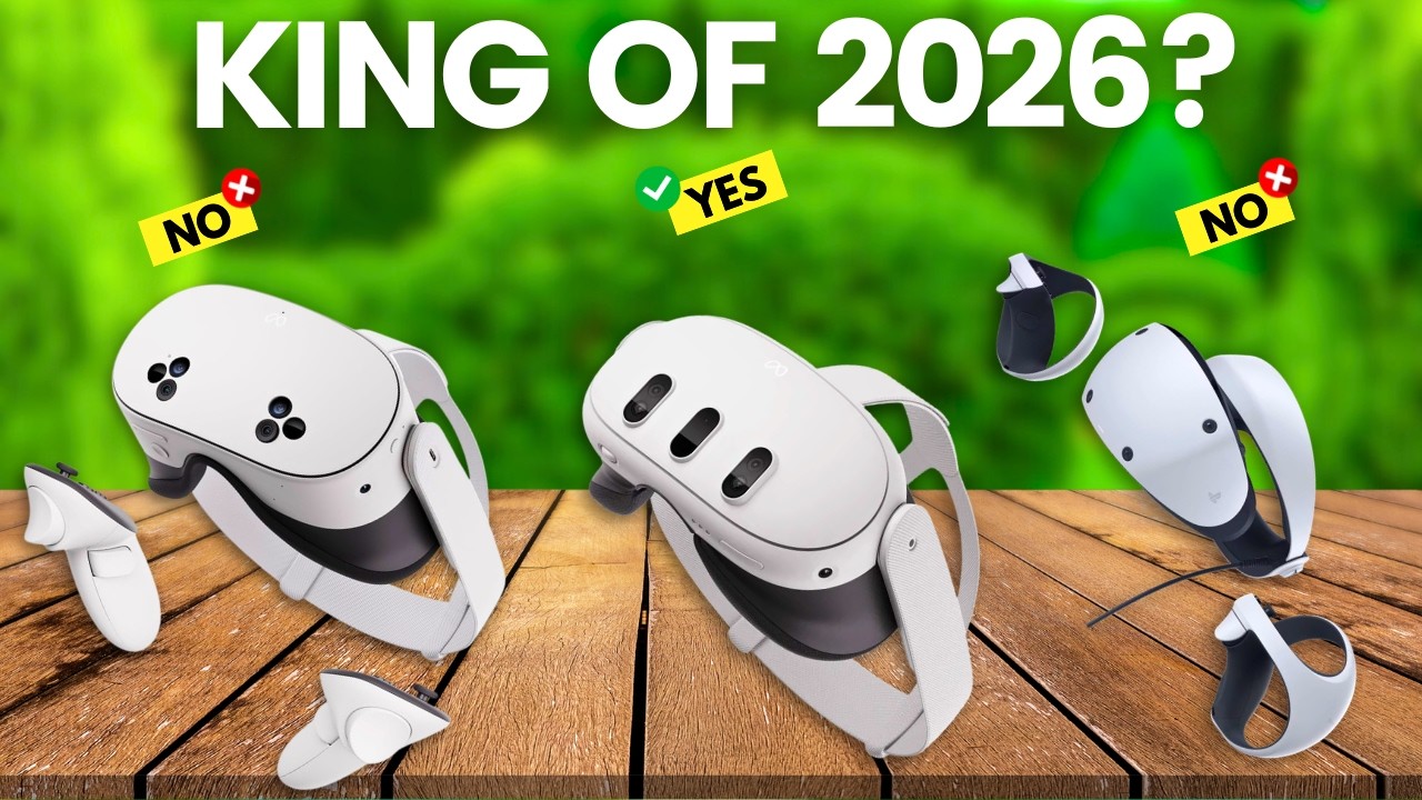 6 лучших VR-гарнитур 2026 года