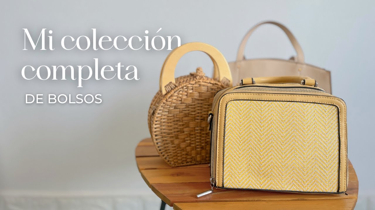 Bolsos para cada ocasión: mi colección completa ✨