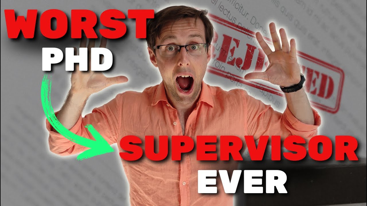 These PhD Supervisors Will Make Your Thesis A NIGHTMARE