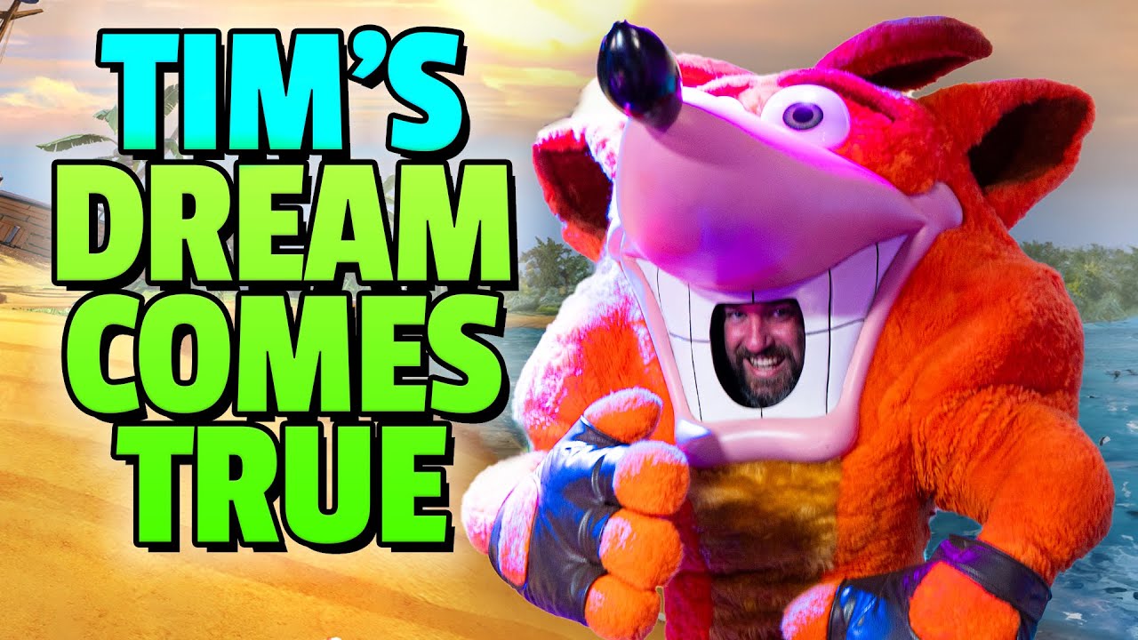 Crash Bandicoot is HERE to Play Some Games!
