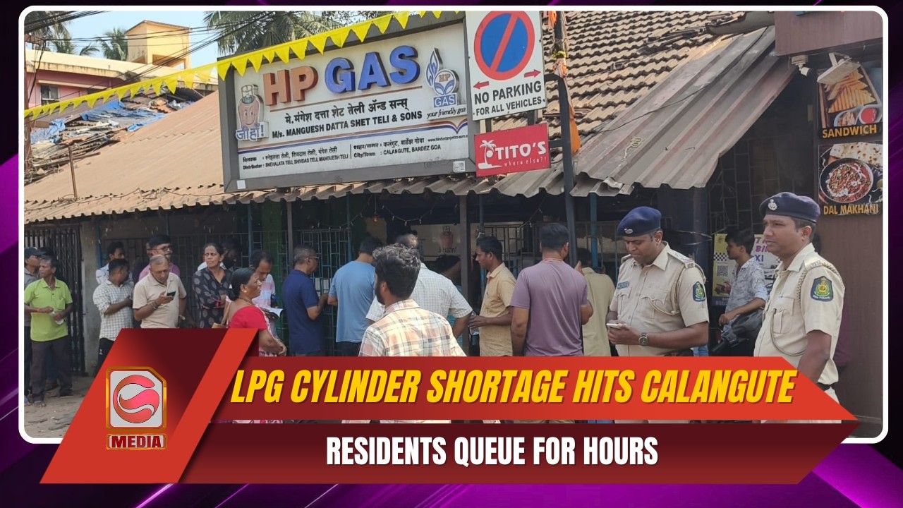 LPG Cylinder Shortage Hits Calangute, Residents Queue for Hours