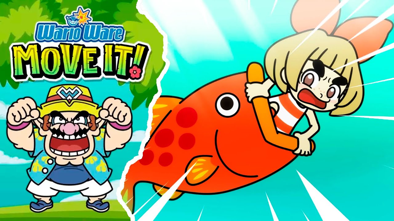 WarioWare Move It! Gameplay en Español - Modo Historia #1  [Nintendo Switch]