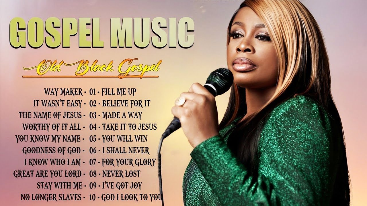 Glory To God ! God Is Faithful 🛐 Old Black Gospel with Lyrics ✝️Best Gospel Mix 2025 ✝️Gospel Music