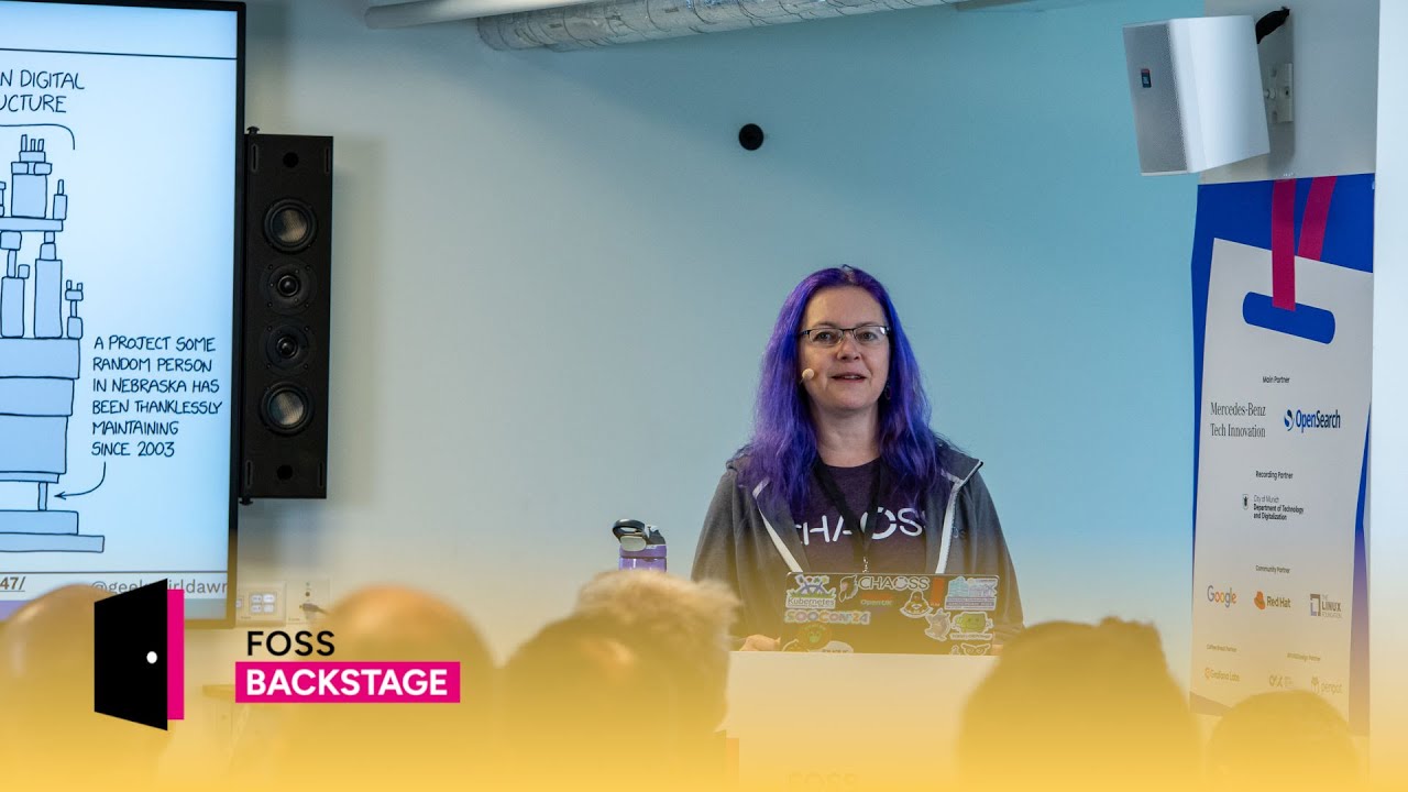 Dawn Foster &ndash; A Strategic Approach to Assessing Viability of OSS Projects #FOSSBack