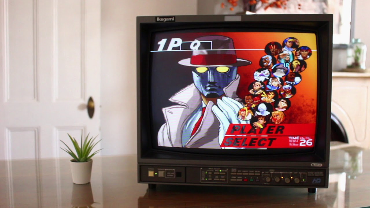 Hyperspin and GroovyMAME on Ikegami HTM-2050R CRT Monitor