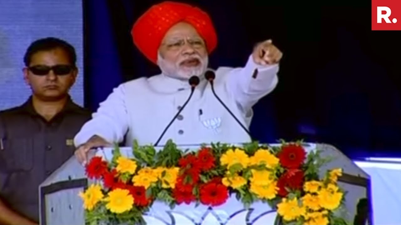 PM Narendra Modi Attacks Congress