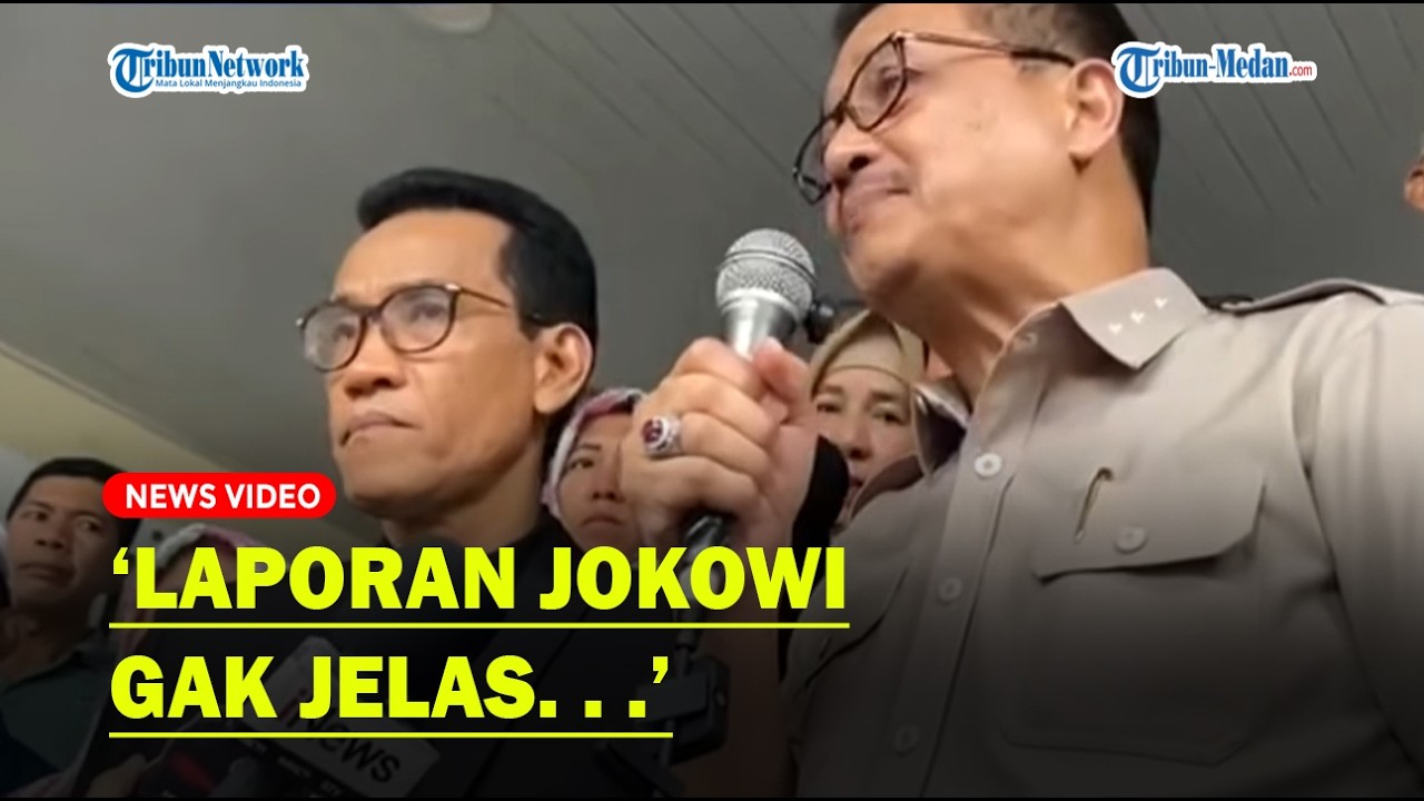 Komjen Oegroseno: Laporan Jokowi tak Jelas❗