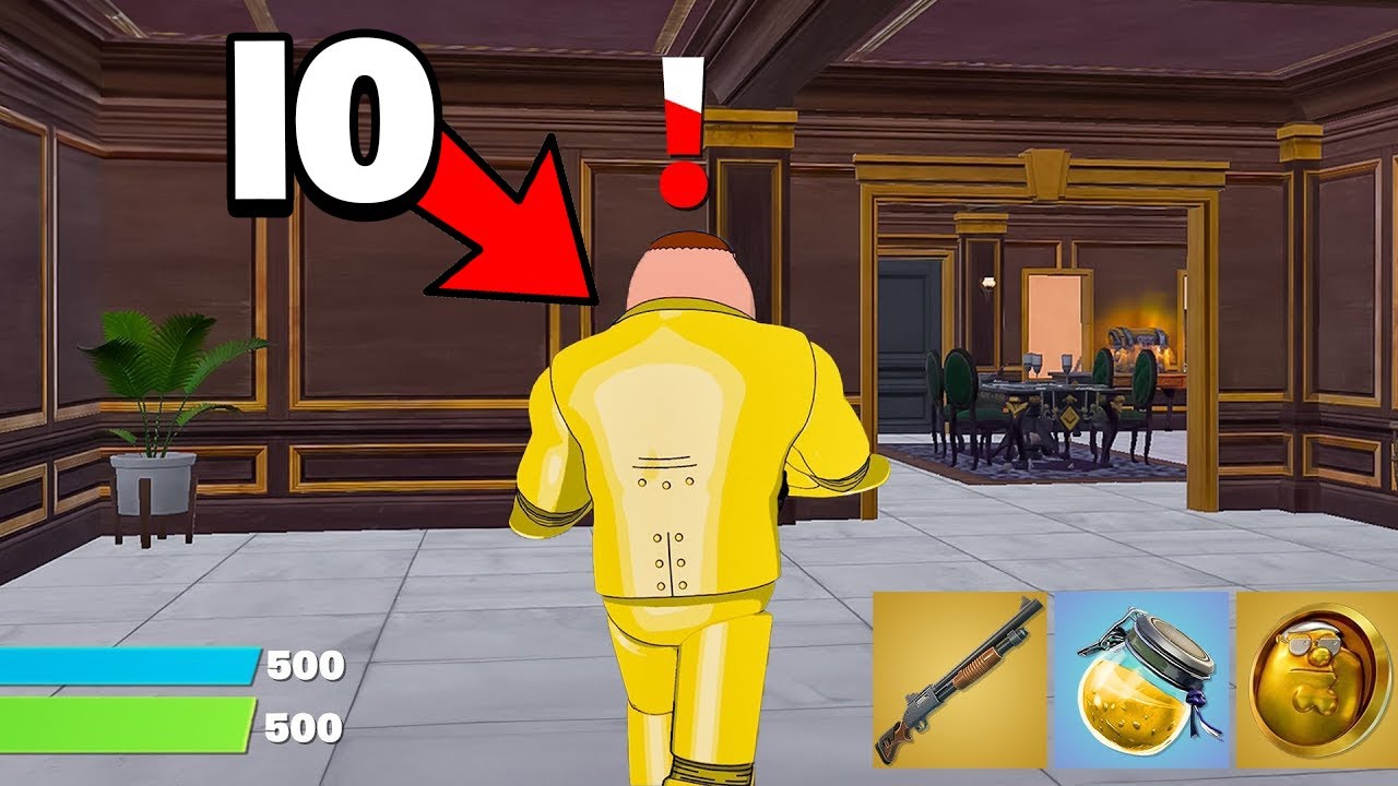 Mi fingo il BOSS Peter Griffin su FORTNITE! (ha funzionato)