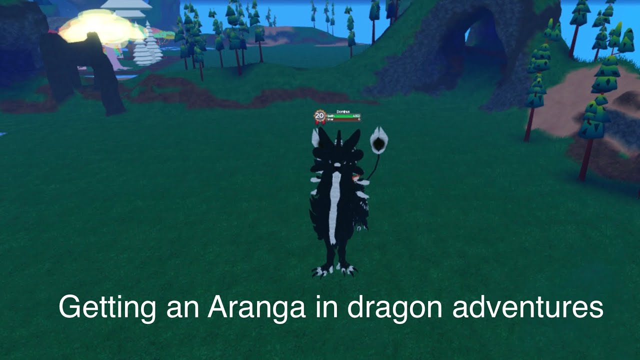 Getting an Aranga in dragon adventures roblox (trading)