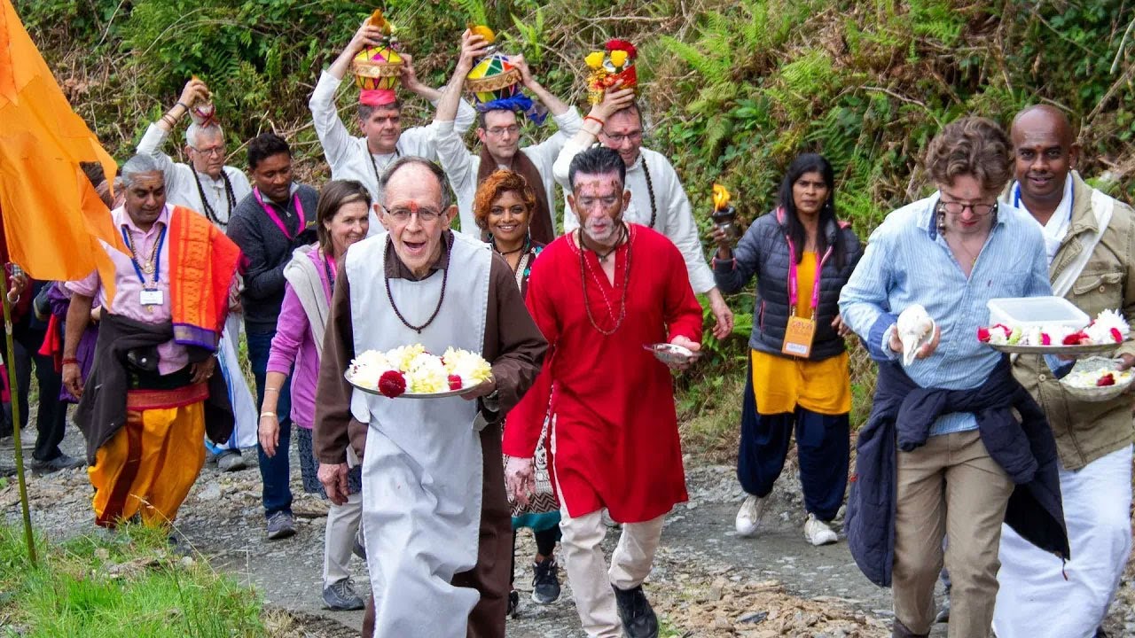 Hilltop Shrine Consecration – Skanda Vale's 50th Anniversary Celebrations