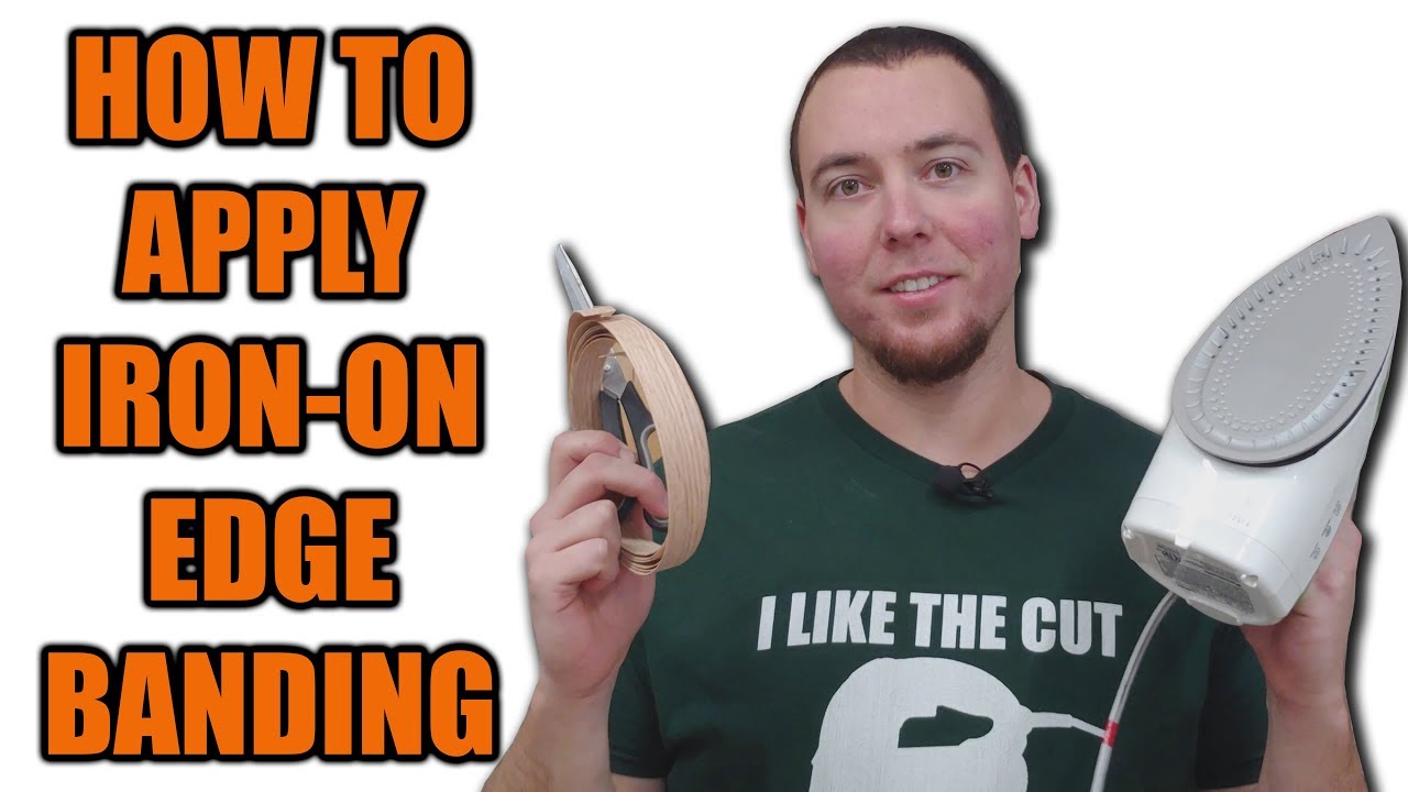 How to Apply Iron-on Edge Banding to Plywood