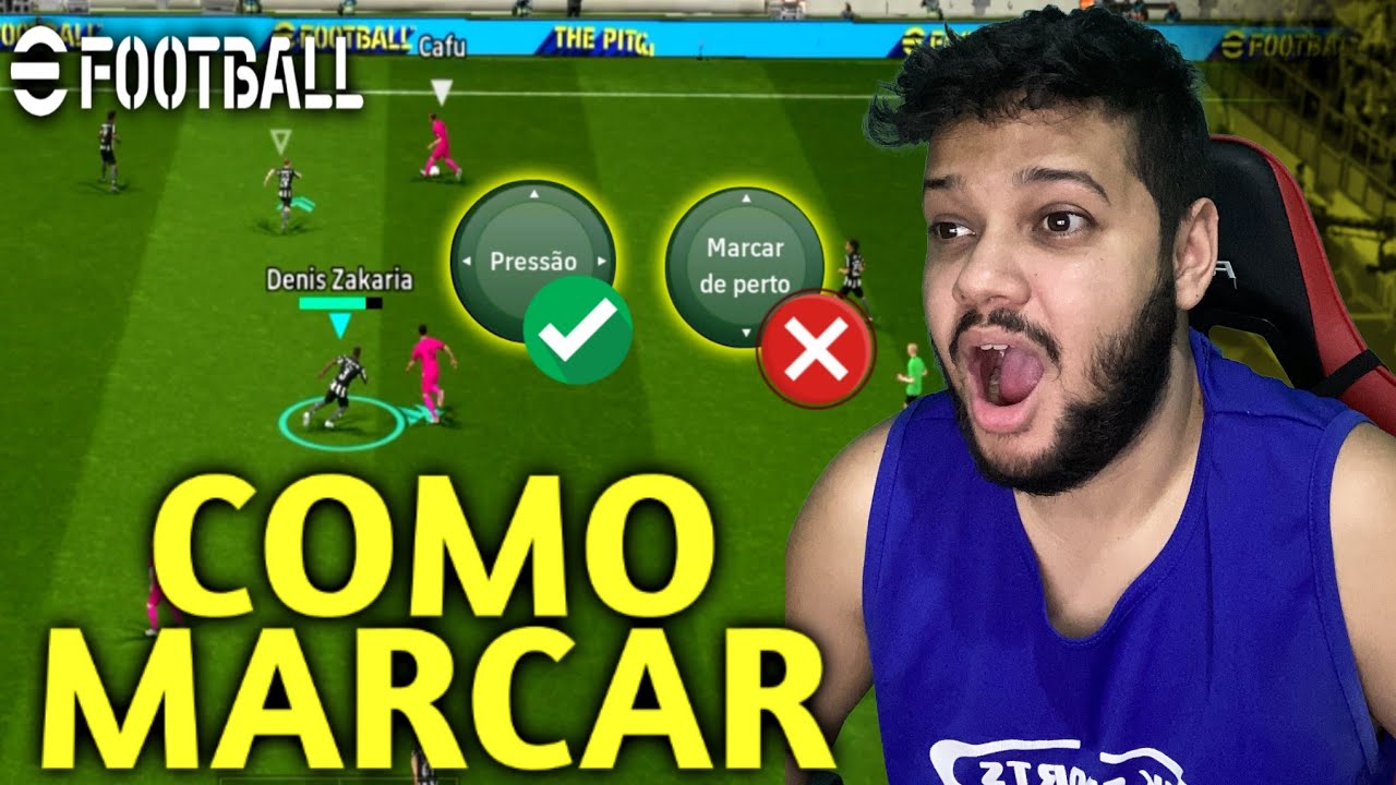COMO MARCAR CORRETAMENTE no Efootball Mobile