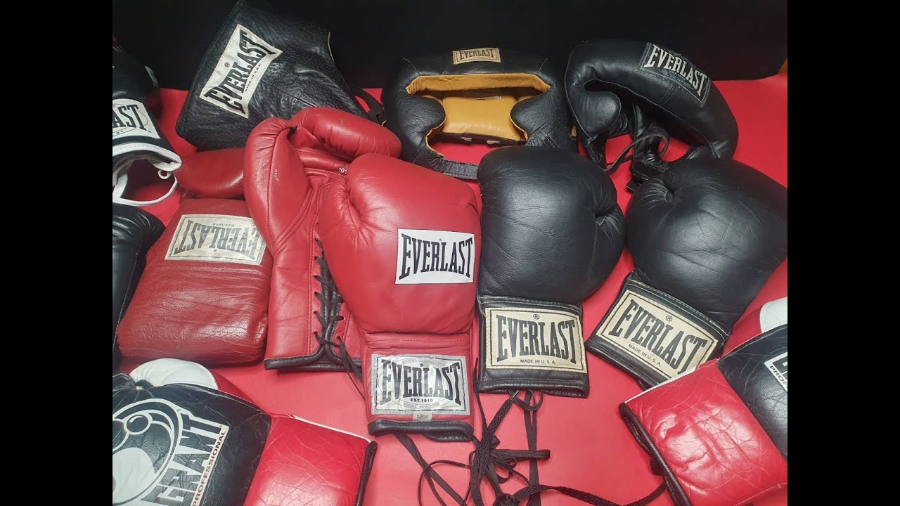 Old School Everlast Boxing Equipment-Review. Обзор Винтажной боксерской экипировки Everlast.