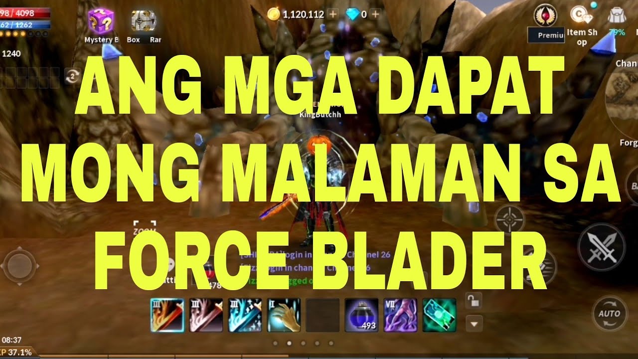CABAL MOBILE - FORCE BLADER GUIDE
