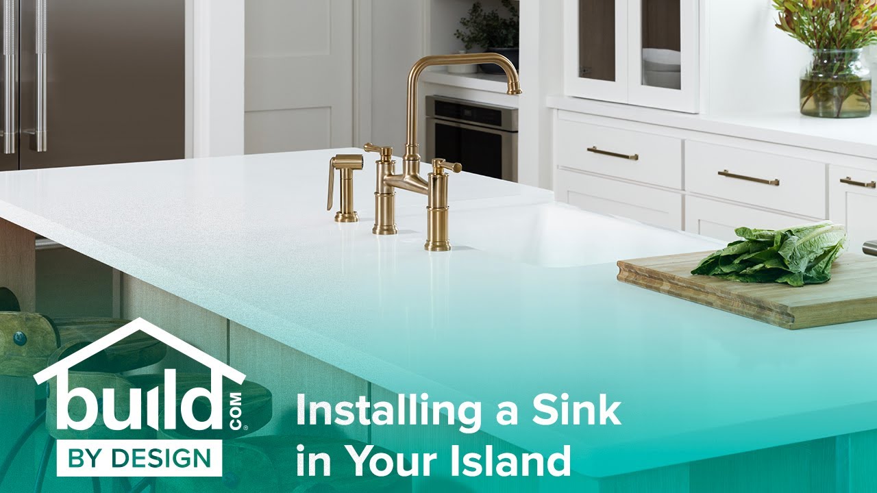 Installing a Sink in Your Island