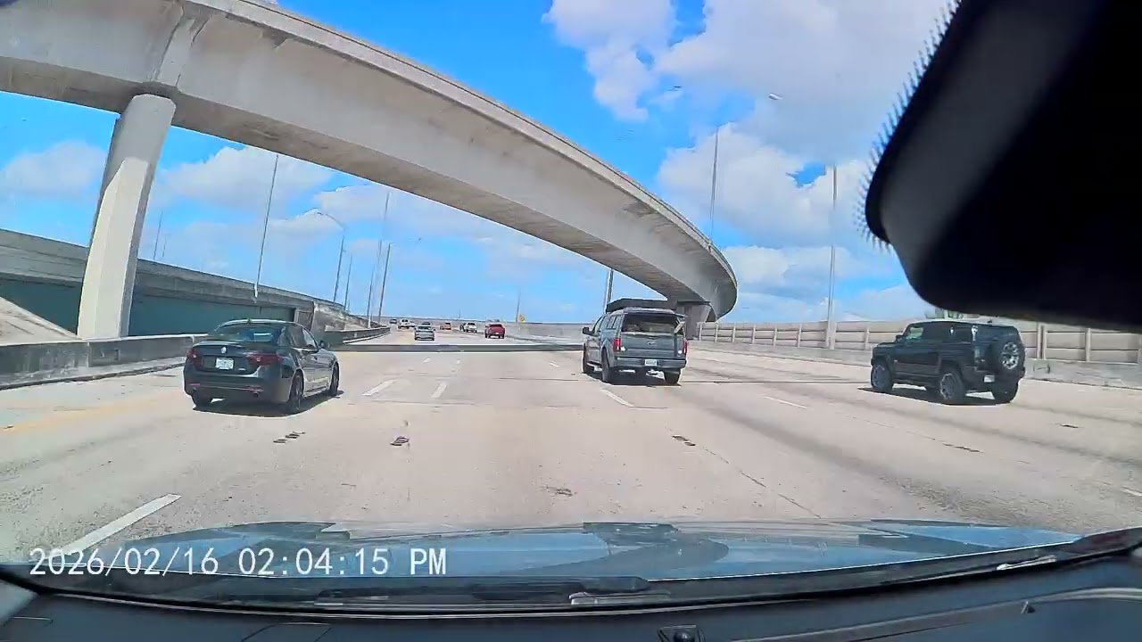 Dashcam Catches the Wildest Thing I’ve EVER Seen on the Highway