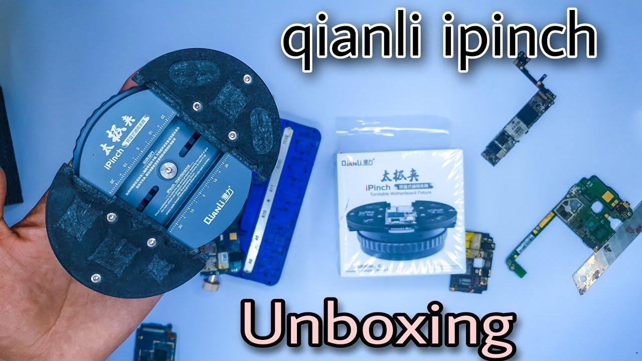 Qianli Ipinch PCB Holder unboxing mobile repairing best pcb holder @FD_Mobile #unboxing
