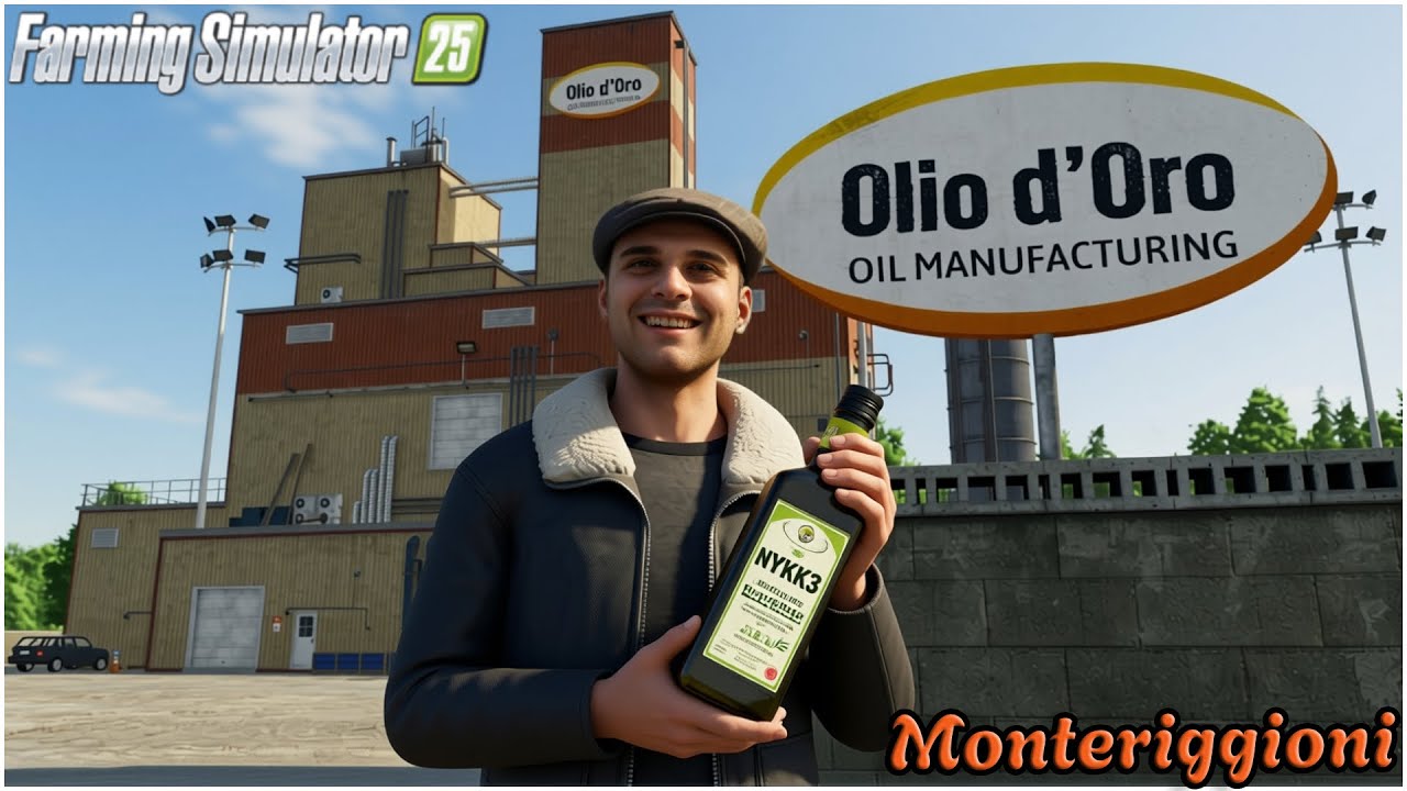 MONTERIGGIONI FS25 #44 - COMPRO IL FRANTOIO E RACCOGLIAMO TRITICALE - GAMEPLAY ITA