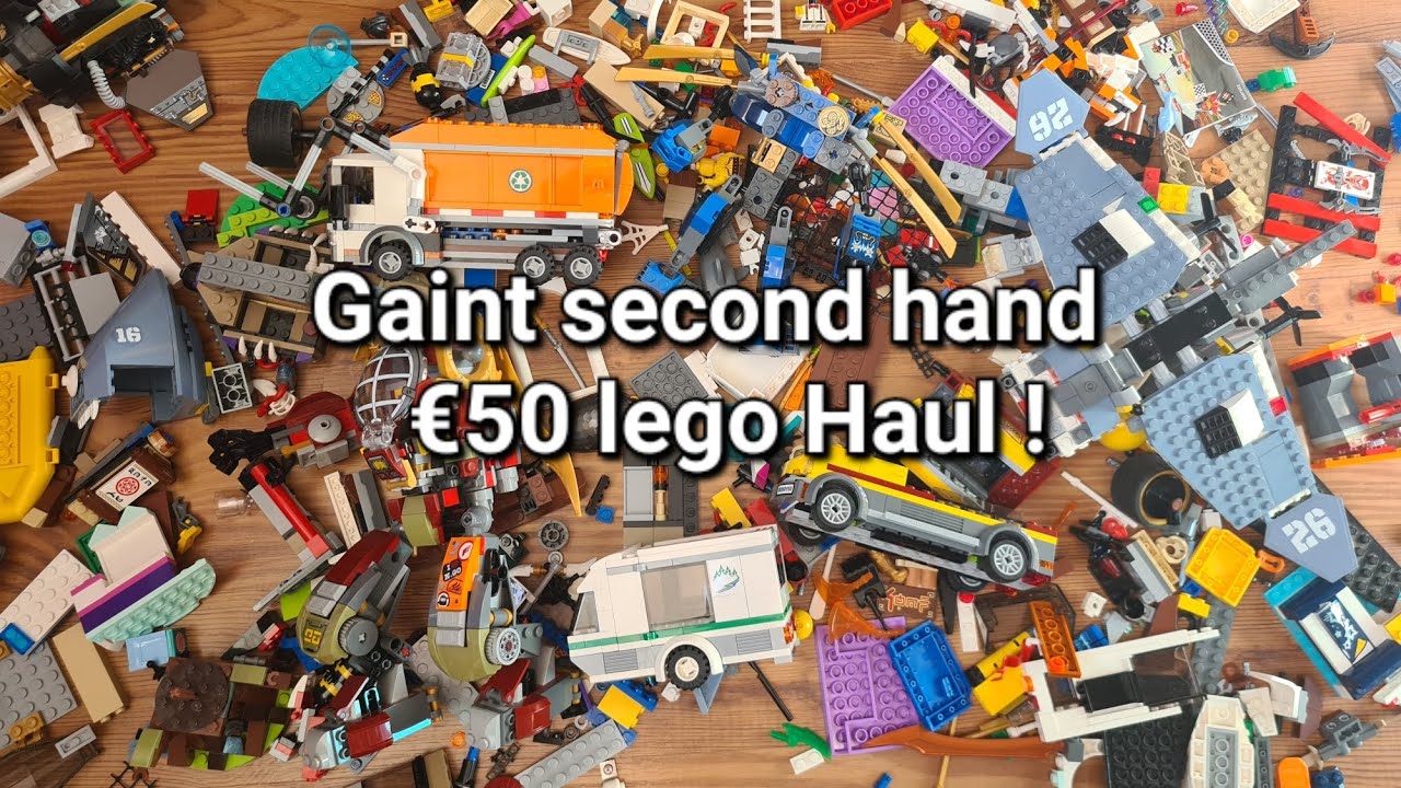 Gaint €50 second Hand lego haul !