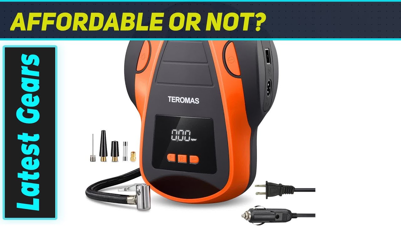 TEROMAS Tire Inflator: Most Versatile Air Compressor?