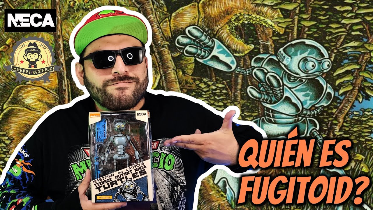 ¿ QUIEN ES FUGITOID ? NECA MIRAGE COMICS FUGITOID - UNBOXING / REVIEW EN ESPAÑOL