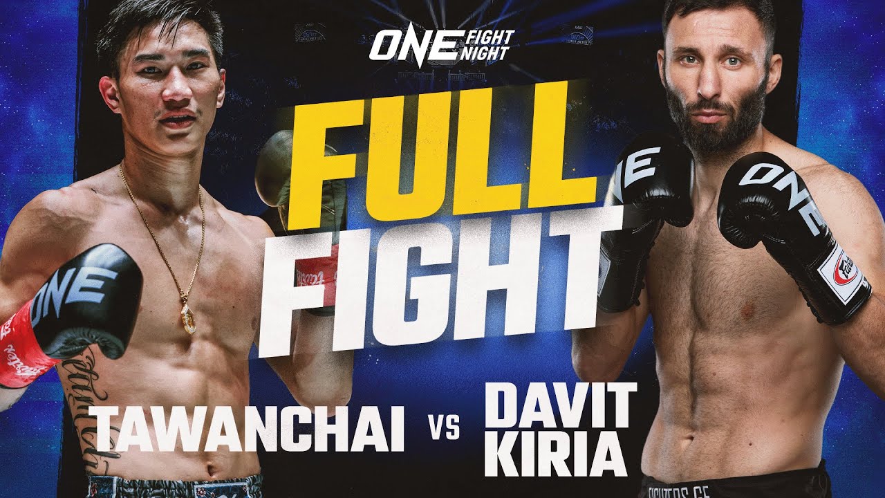 Таванчай против Давита Кирии | Полный бой ONE Championship