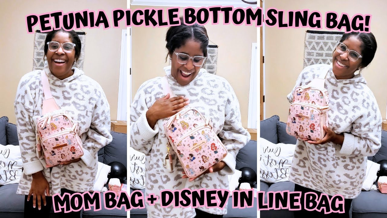 My NEW Disney Mom Bag! | Petunia Pickle Bottom Sling Bag Review and Packed 2 Ways