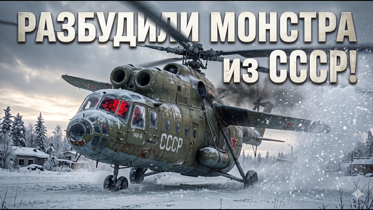 2026 г. Пуск последнего вертолёта из СССР (Ми-6)