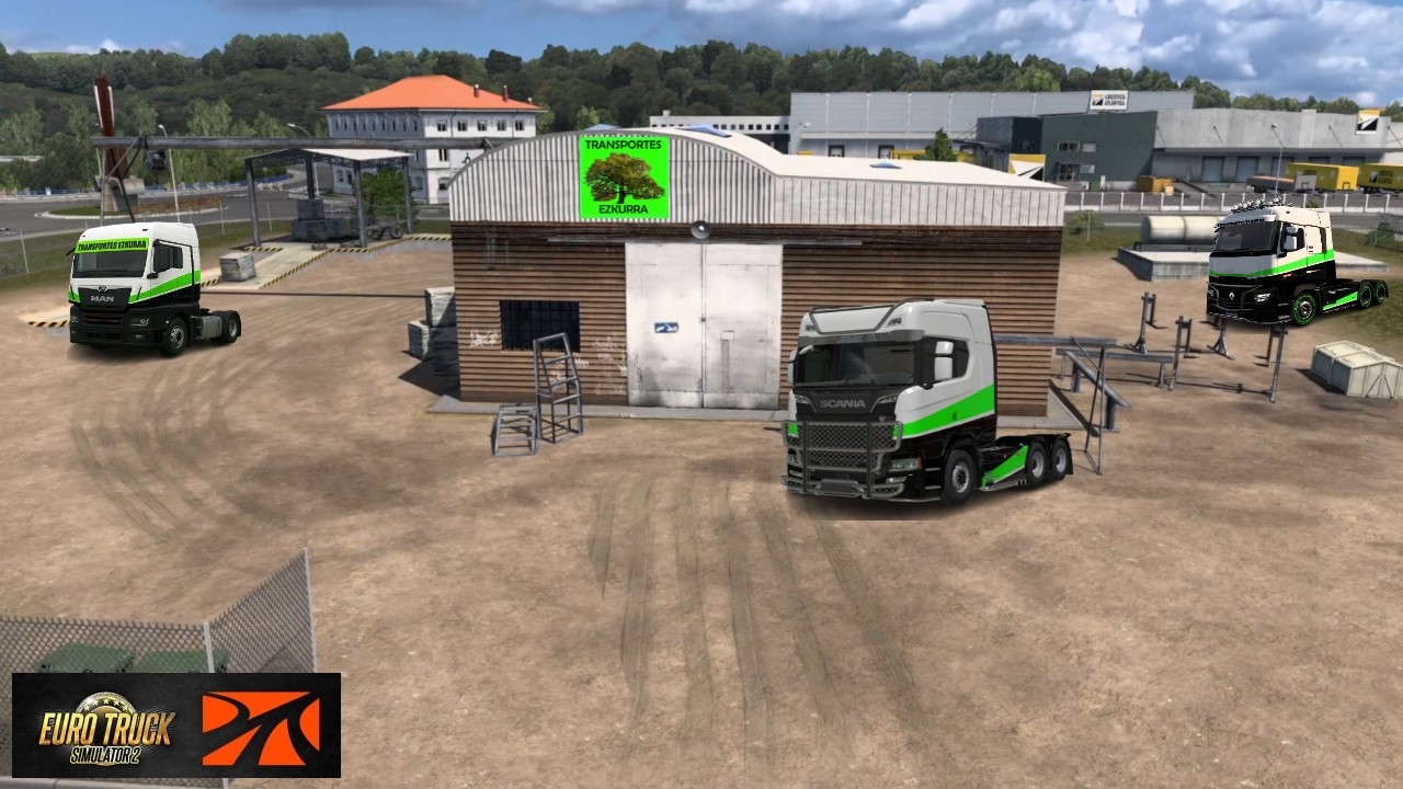 Euro truck simulator 2 Promods. 9