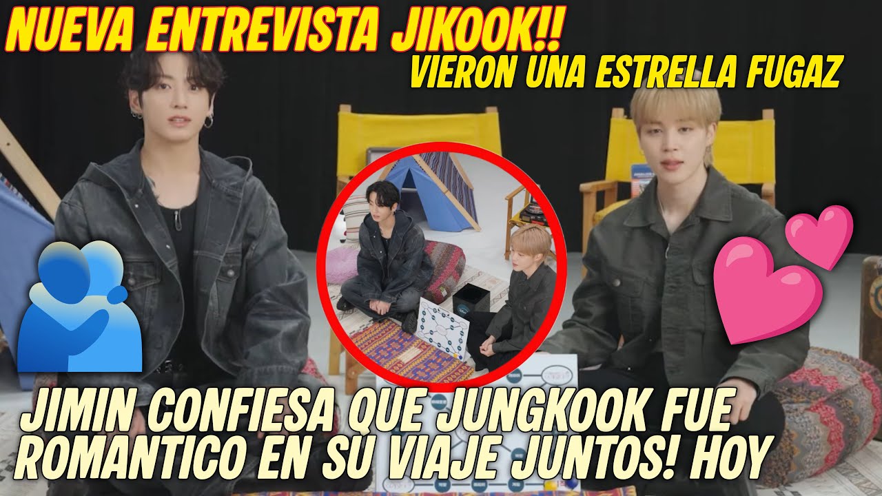 JIKOOK подтверждают! Чимин раскрывает что Чонгук был романтичным во время их совместного путешествия