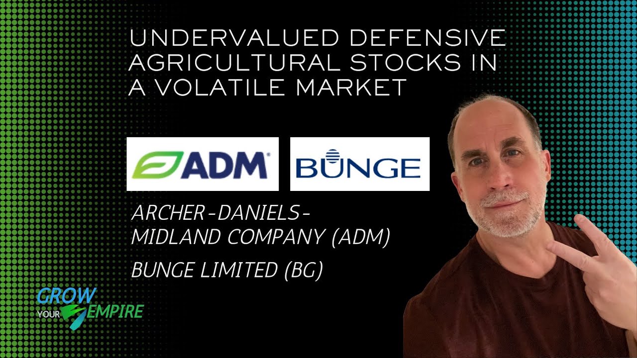 Недооцененные защитные сельскохозяйственные акции 🌾📉 Bunge (BG) и ADM #акции_миллионеров