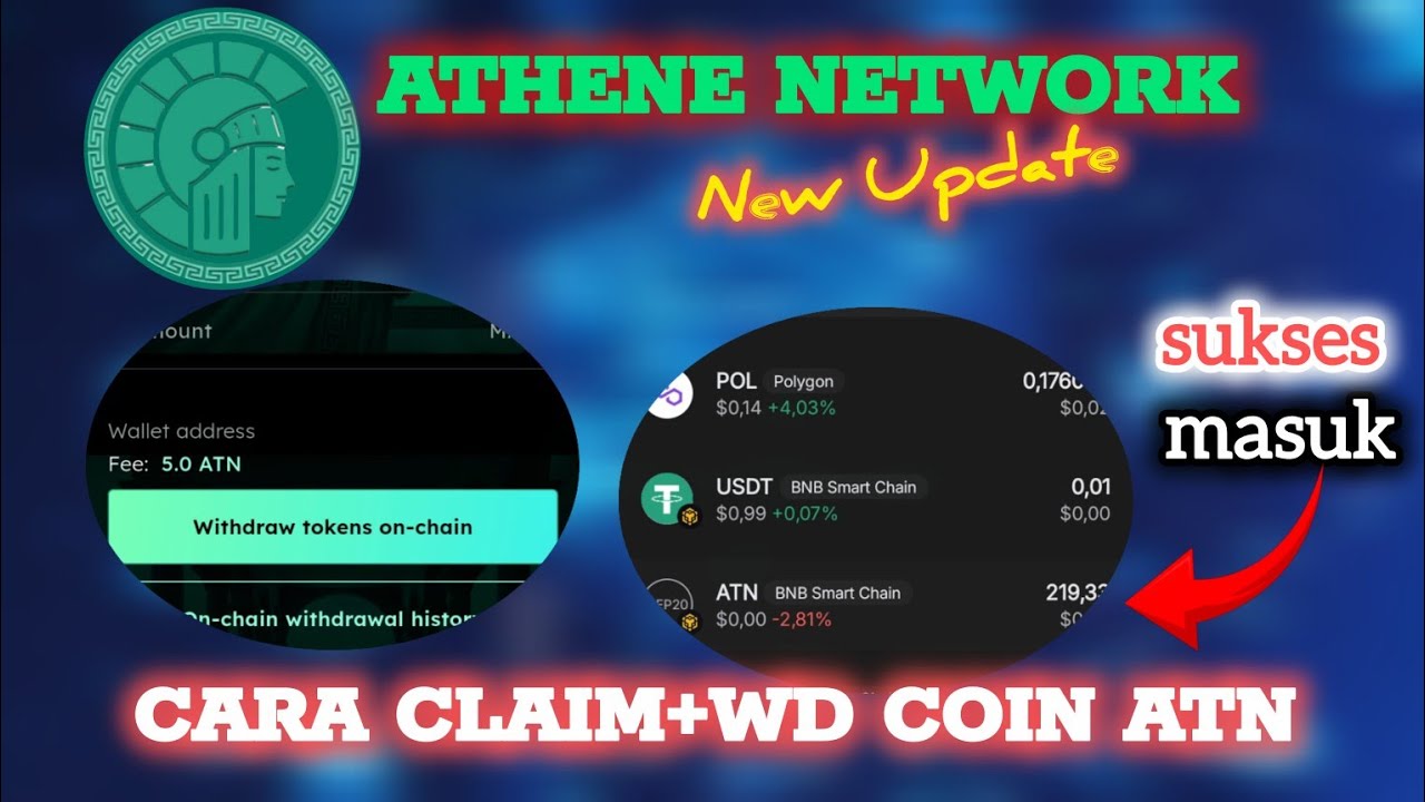 Segini Harganya ‼️Coin Athene Network Sudah Bisa Di Withdraw 