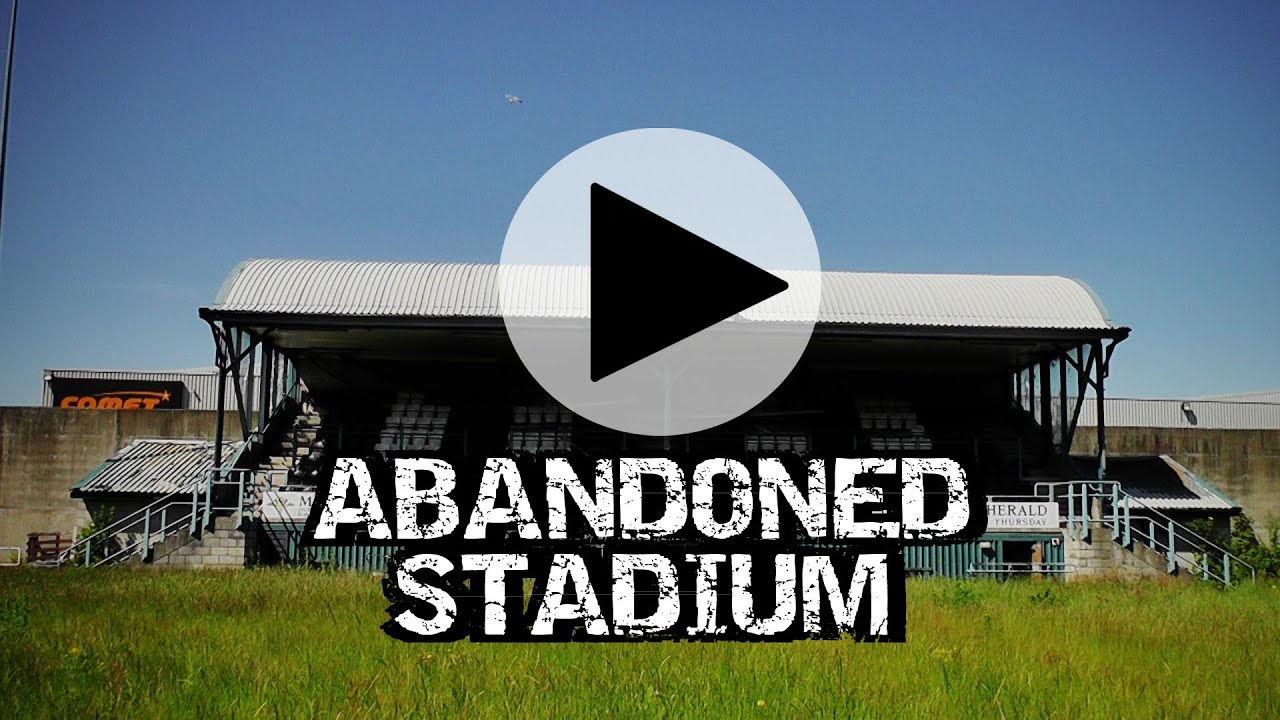 Abandoned Football Stadium Firs Park HD - Urbex Derelict Explore Abandoned Scotland
