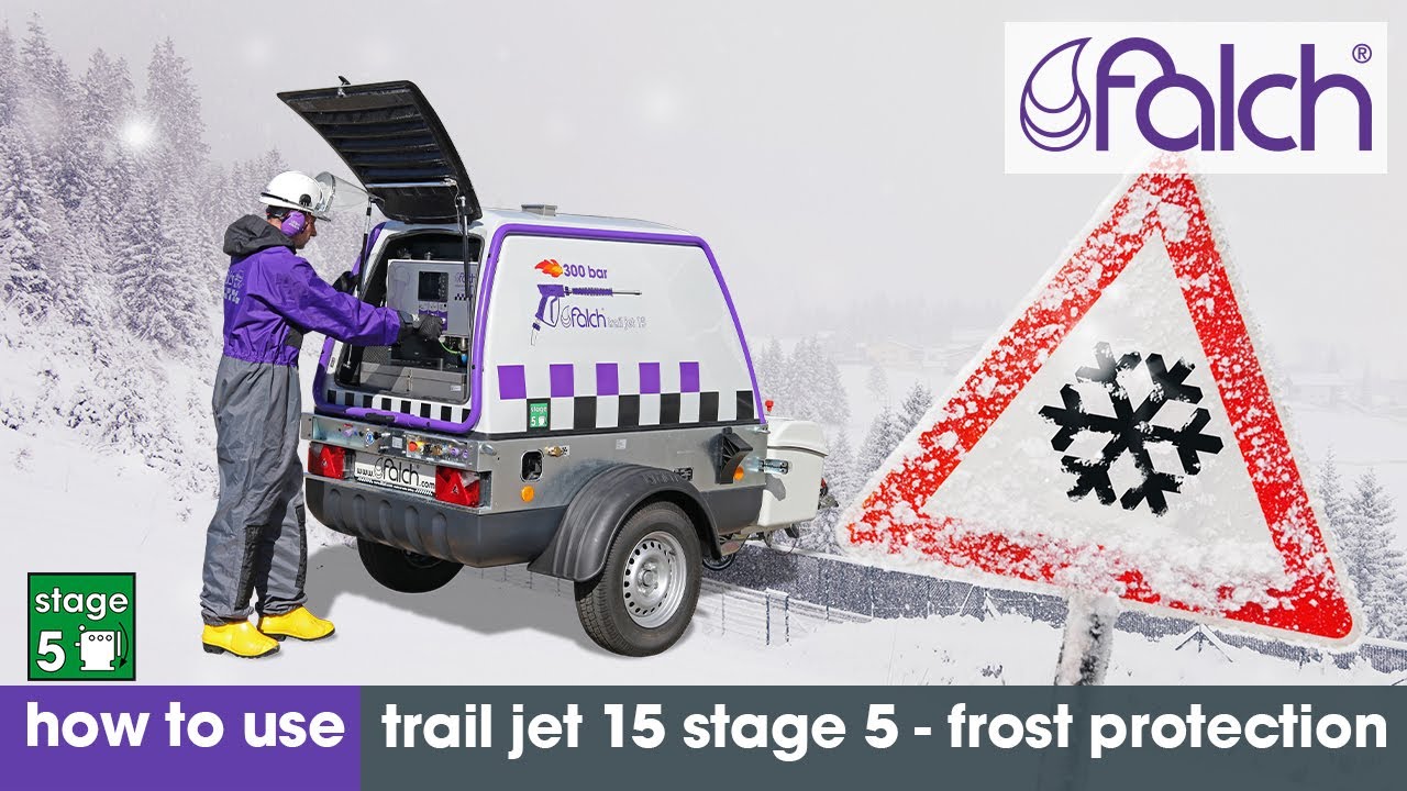 falch trail jet 15 stage 5 - frost protection - how to use - www.falch.com