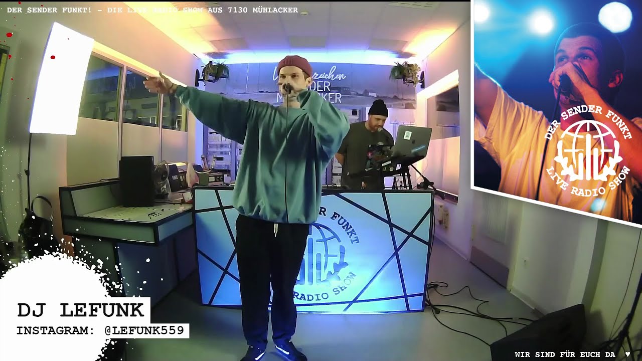 Der Sender funkt! Vol.110 Spotlight ft. DMO & DJ LeFunk — Live Rap mit DMO & DJ LeFunk