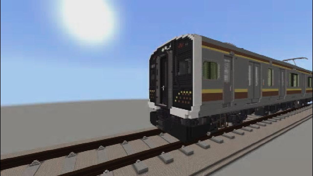 【マインクラフト模型】宇都宮線の新型車両(2Lサイズ)