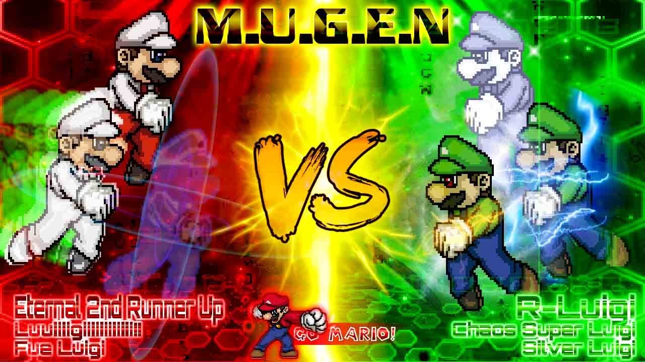 Vallery's M.U.G.E.N - The CHAOS of cheap Luigi edits!!! + Mario edition