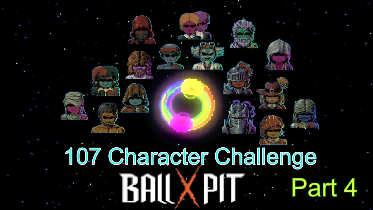 Ball x Pit - All 107 Character Combos Challenge Part 4