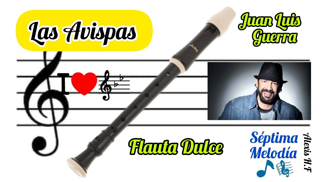 Las Avispas en Flauta Dulce de Juan Luis Guerra