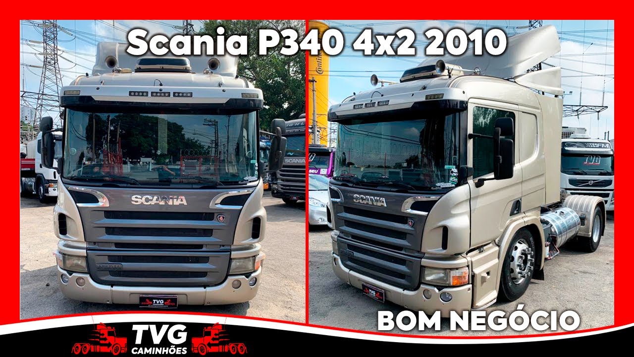 Scania P340 4x2 2010 - BOM NEGÓCIO