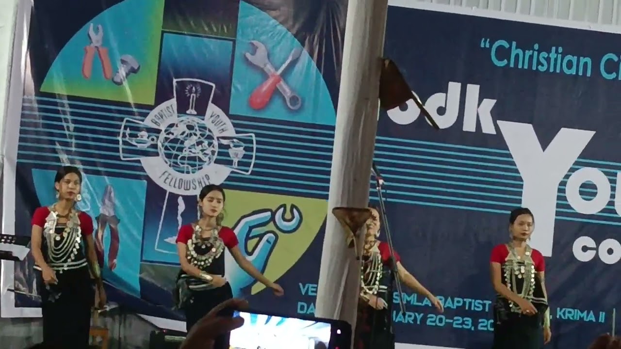 TRIPURA CULTURE DANCE by ABDK YOUTH CONFERENCE RAJASIMLA