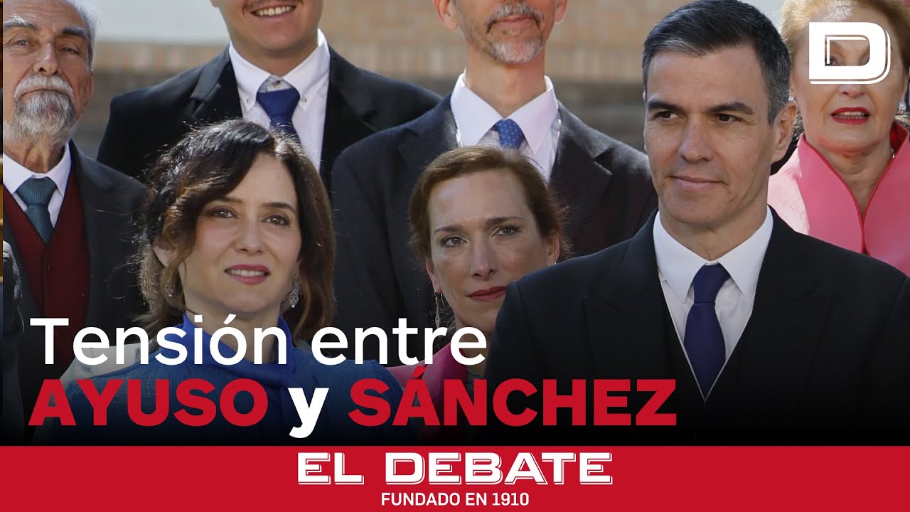 Tensión entre Ayuso y Sánchez: evitan dirigirse la palabra en su primer encuentro en meses