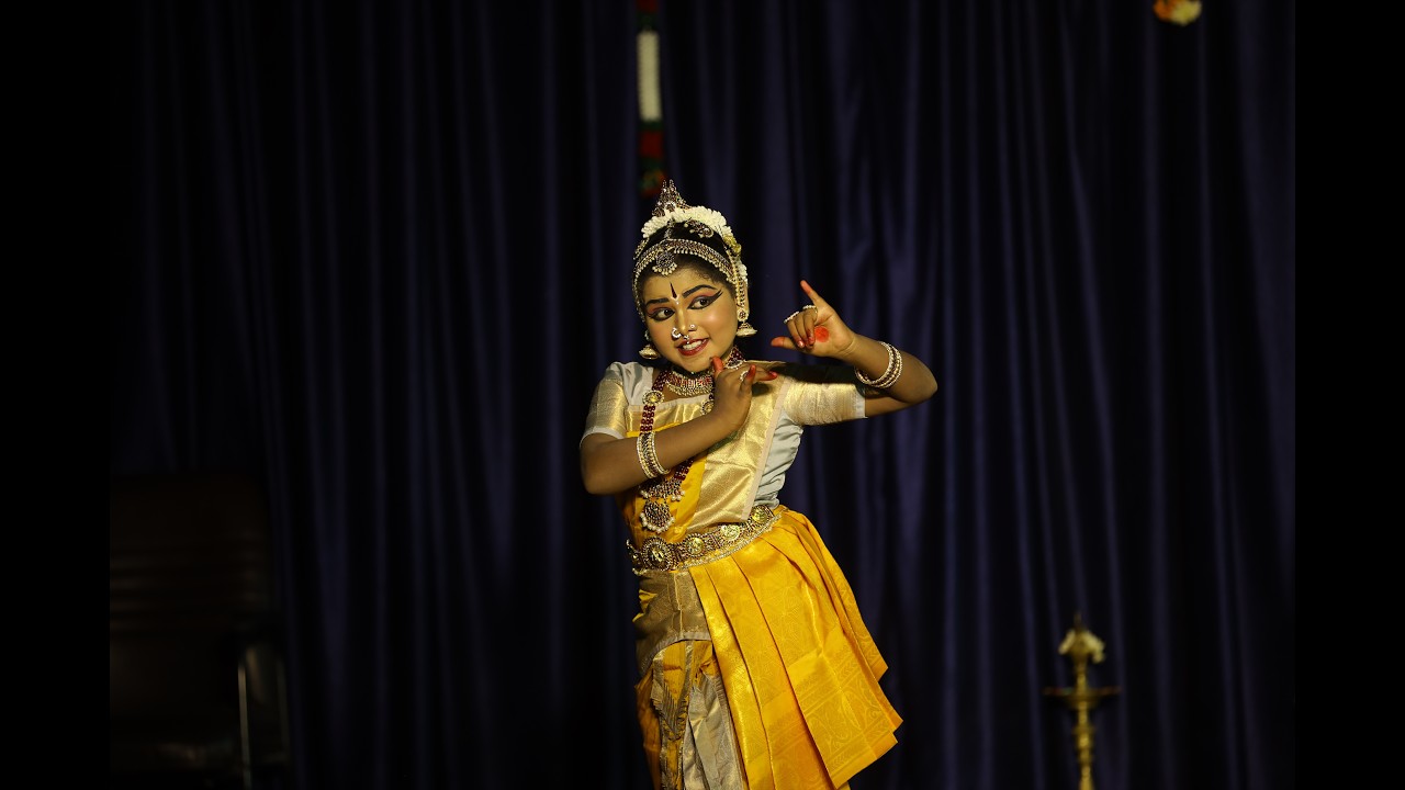 Nada Murali Gaana Vilola | Keerthanam | Bharathanatya Salangai Poojai | Classical Dance | Krishna