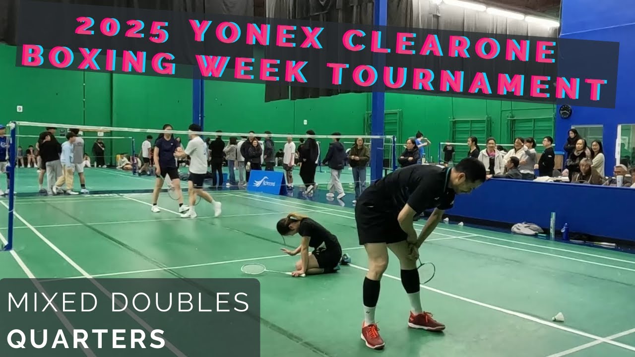 2025 ClearOne Boxing Week Tournament - XD QF - Ng/Oshiro vs Huang/Lin