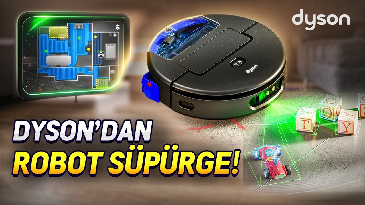 Dyson Spot+ Scrub AI Robot Süpürge neler sunuyor?