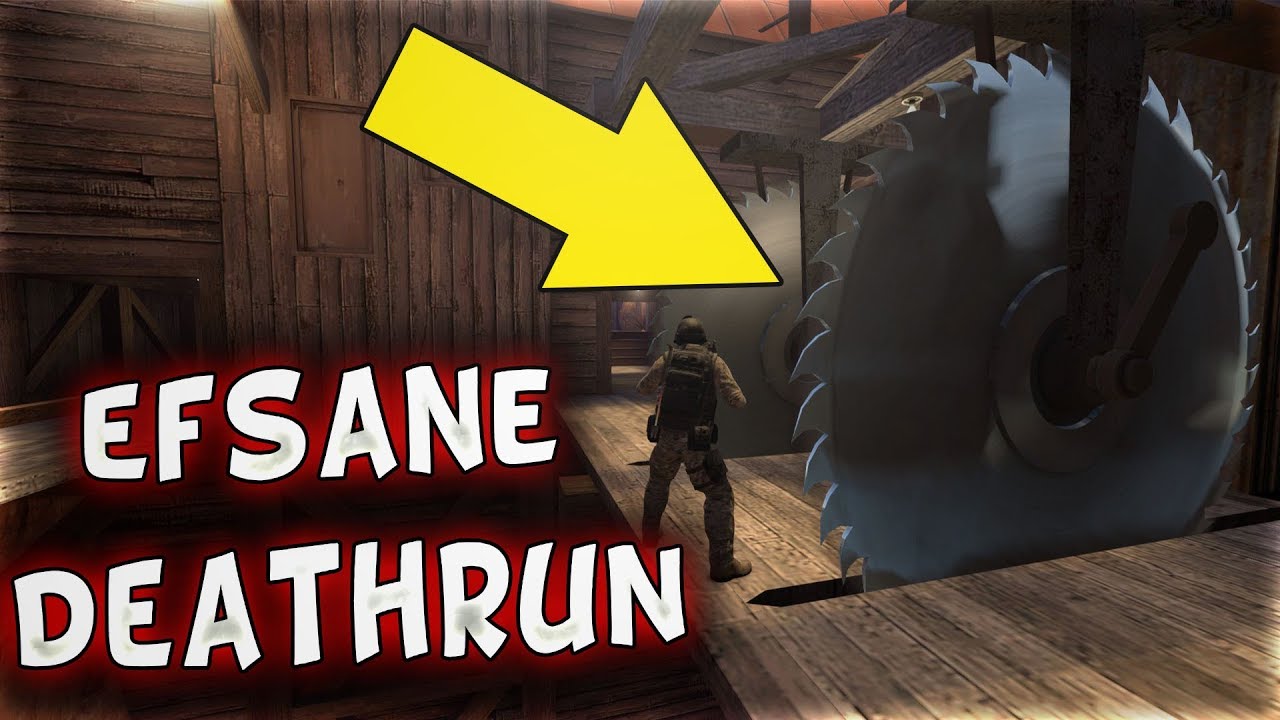 EFSANE DEATHRUN HARİTASI !! TESTERE BİZİ KESİCEK (CS:GO)