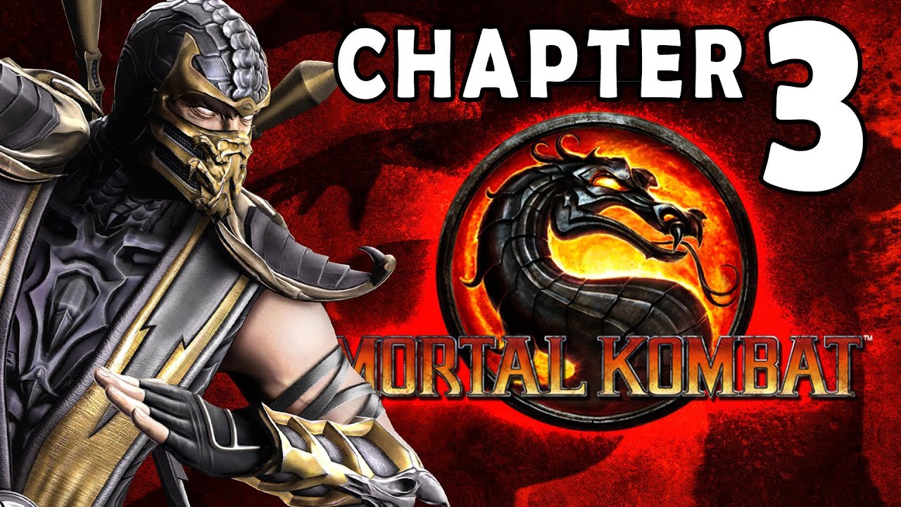Mortal Kombat 9 — Сюжетный режим: Глава 03 — Скорпион 1080P Геймплей / Прохождение