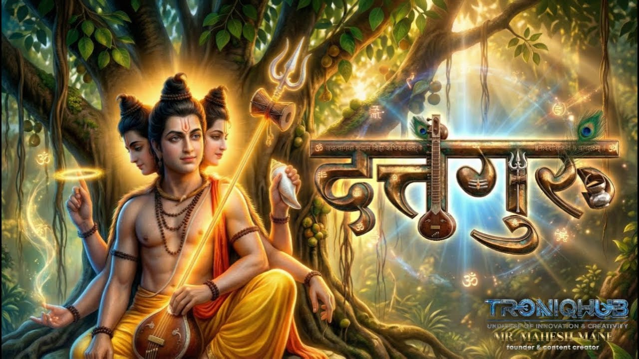 मला हे दत्तगुरु दिसले | Mala He Dattaguru Disale | Divine Dattatreya Song | New AI Cinematic Bhajan