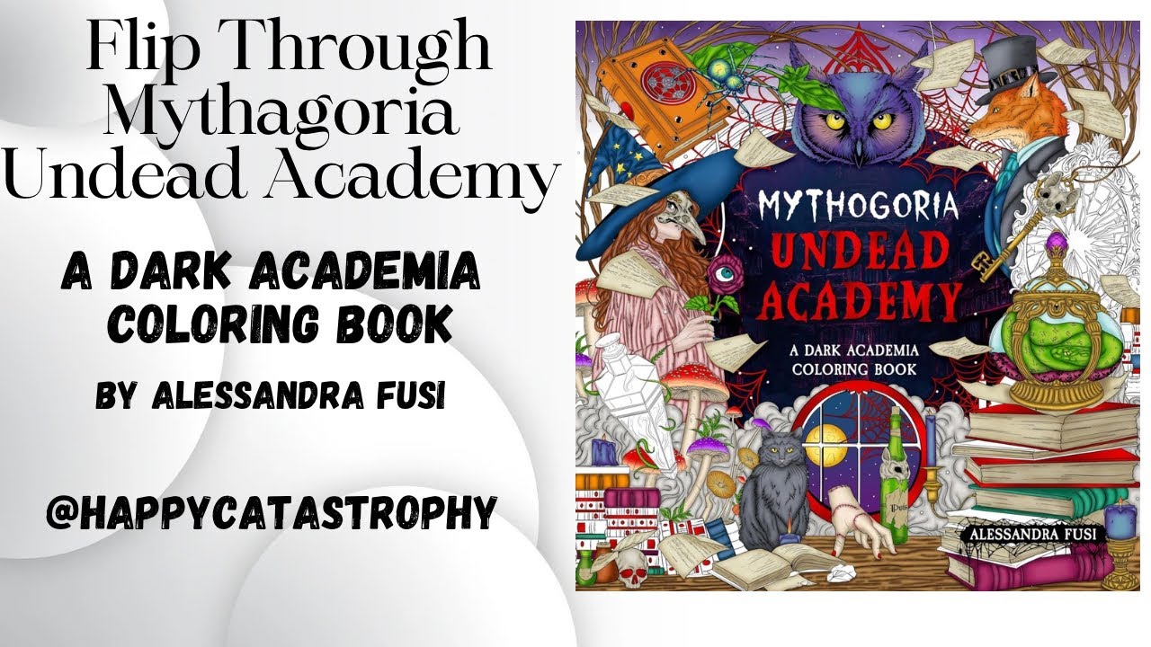 Undead Academy Flip Through